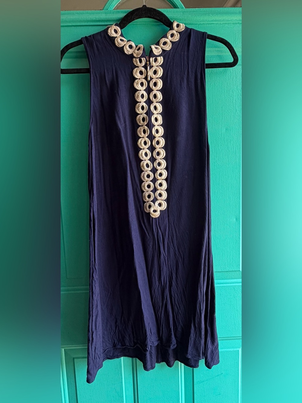 EUC Lilly Pulitzer Jane soft Shift - 14 - navy